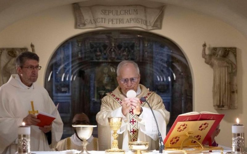 Лав XIV служеше света Литургија на гробот на Свети Петар