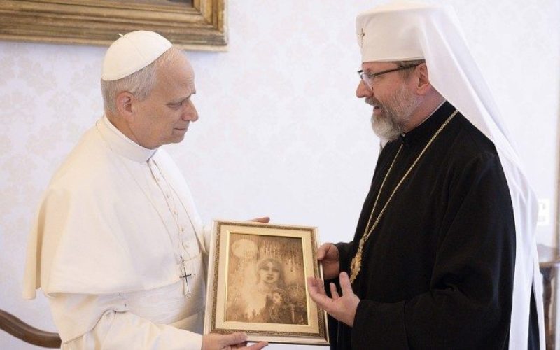 Лав XIV се сретна со поглаварот на Украинската источно-католичка црква