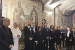 Молебен во чест на Свети Кирил Солунски во базиликата „Свети Климент“ во Рим