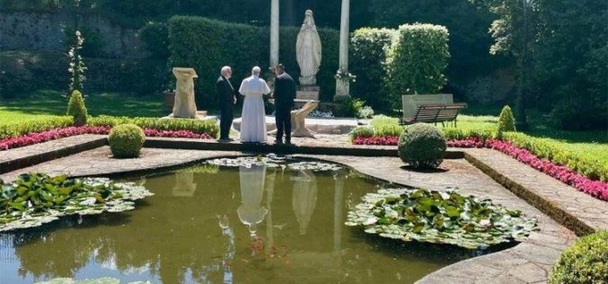 Папата Лав XIV. го посети „Borgo Laudato si’“ во Кастел Гандолфо