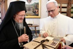 Папата Лав XIV ги прими патријархот Вартоломеј I и други црковни претставници