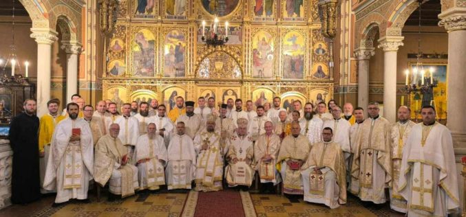 Свештениците од Струмичко-скопската и Крижевската епaрхија на заеднички духовни вежби