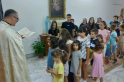 Благослов за учениците и просветните работници во црквата „Свети Петар и Павле“ во Гевгелија