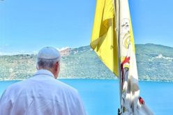 Папата Лав XIV на кратка посета во Кастел Гандолфо