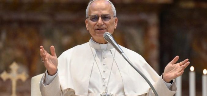 Папата ќе зборува на конференцијата на движењето „Laudato si’“ на 1 октомври