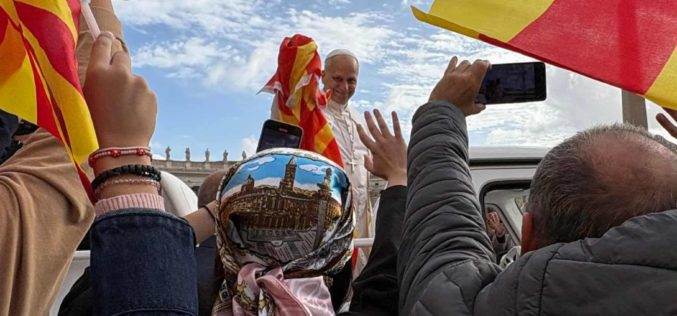 Ходочесничката група од Македонија присустввуаше на Генерална аудиенција со папата Лав