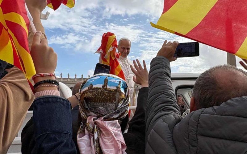 Ходочесничката група од Македонија присустввуаше на Генерална аудиенција со папата Лав