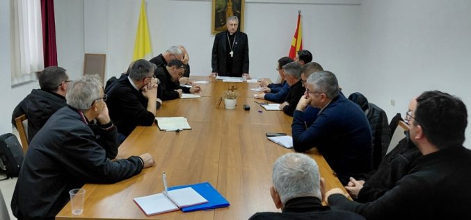 Одржан свештенички состанок на Струмичко – скопската епархија и Скопска бискупија