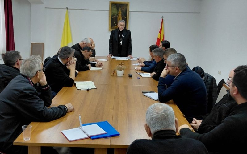 Одржан свештенички состанок на Струмичко – скопската епархија и Скопска бискупија