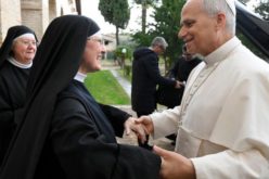 Папата Лав XIV го посети августинскиот манастир во Монтефалко