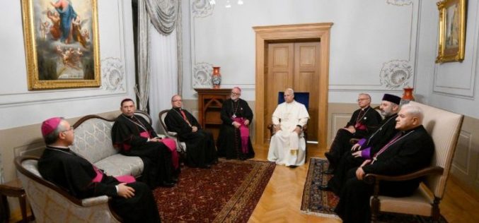 Приватна средба со бискупите од Турција