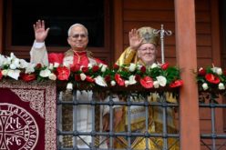 Благослов на Папата и Патријархот од балконот на Фанар