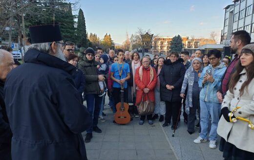 Епископот Стојанов е домаќин на поглаварот на Унгарската источна католичка црква Петер Фулоп Кочис