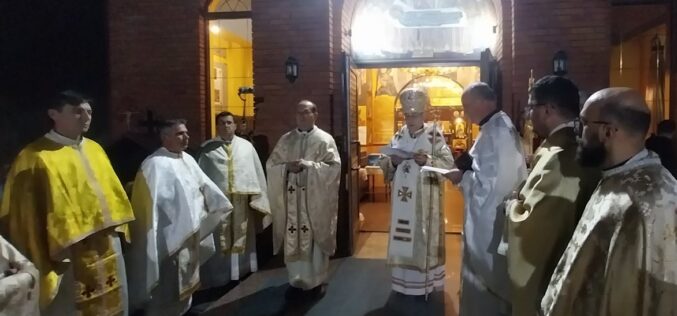 Епископот Стојанов во Струмичката катедрала ги затвори Јубилејните врати