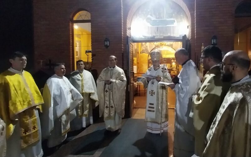 Епископот Стојанов во Струмичката катедрала ги затвори Јубилејните врати