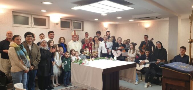 Бискупот Стојанов во Куманово служеше света Литургија за празникот Свето Семејство