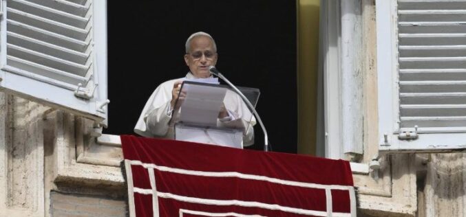 Ангел Господов: Солидарноста нека биде критериум на човечките односи, за мир и грижа за слабите