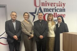 Бискупот Стојанов во посета на Универзитетот „Американ Колеџ Скопје“