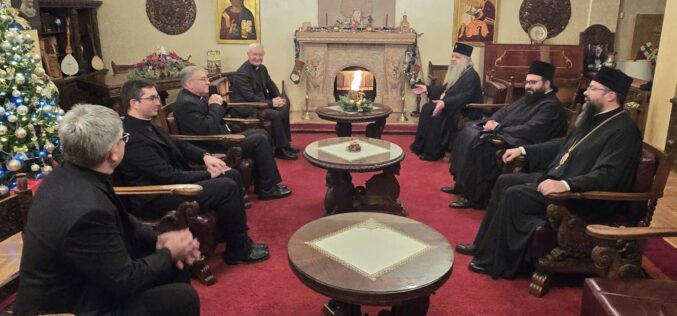 Апостолскиот нунциј оствари средба со Неговото Блаженство Архиепископот Охридски и Македонски г.г. Стефан