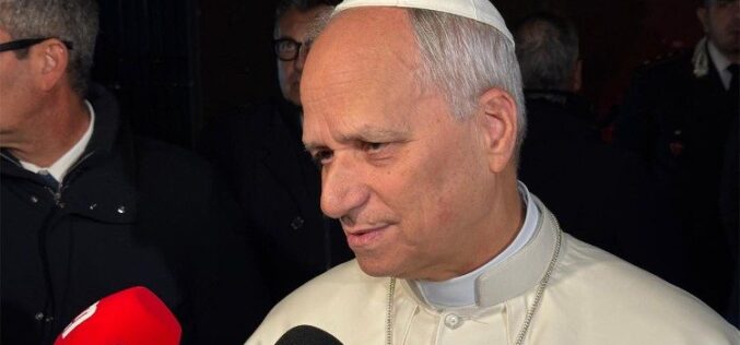 Папата Лав: Да ги кренеме нашите гласови за мир