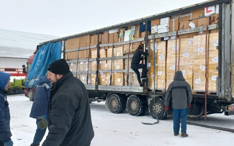 Солидарност на Папата среде студената зима во Украина