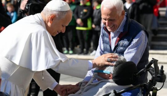 Порака на Папата Лав XIV  за Денот на болните: Љубовта не е пасивна, таа се грижи за другиот