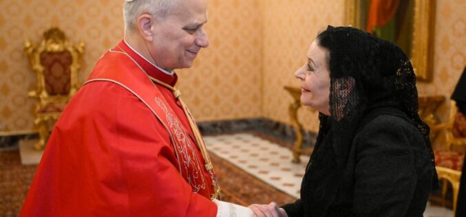 Папата ја прими на аудиенција претседателката на Малта, Миријам Спитери Дебоно