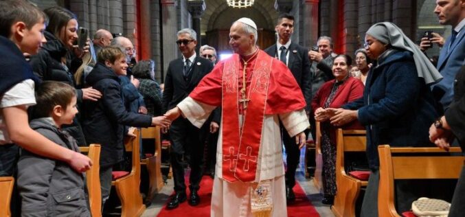 Папата Лав во Монако: Христос ја повикува Црквата на заедништво