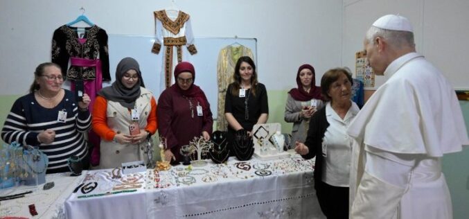 Папата ги посети сестрите Августинки и се присети на трајното сведоштво на мачеништвото