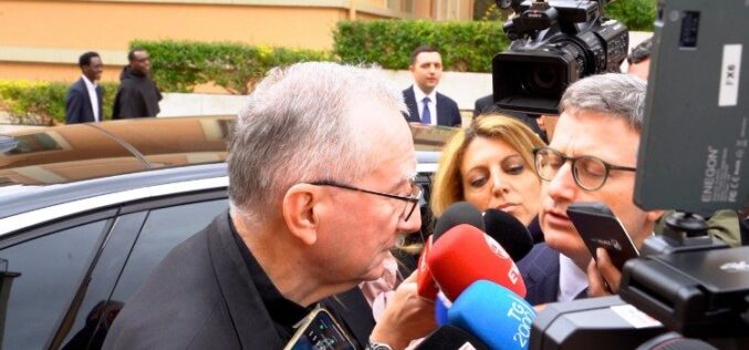 Кардинал Паролин: Ставот на Светиот Престол за мирот и разоружувањето е цврст