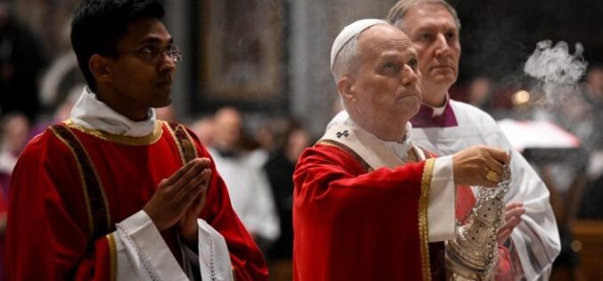 Папата го пофали сведоштвото за надеж на кардиналот Чериг на погребната света Литургија