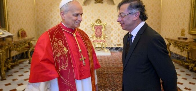 Папата Лав XIV го прими претседателот на Колумбија