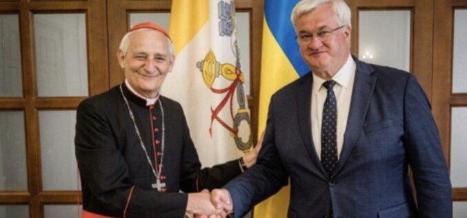 Кардиналот Зупи ја заврши мисијата во Украина, ќе се вложи секој напор за мир