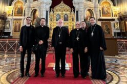 Надбискупот Галагер ја посети православната катедрала „Христос Спасител“ во Москва