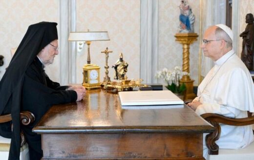 Папата Лав XIV го прими патријархот Вартоломеј